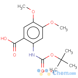CAS No:122744-78-9 Benzoic acid,2-[[(1,1-dimethylethoxy)carbonyl]amino]-4,5-dimethoxy-