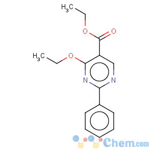 CAS No:122773-99-3 5-Pyrimidinecarboxylicacid, 4-ethoxy-2-phenyl-, ethyl ester