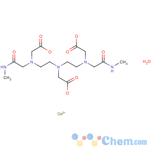 CAS No:122795-43-1 2-[bis[2-[carboxylatomethyl-[2-(methylamino)-2-oxoethyl]amino]ethyl]<br />amino]acetate