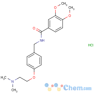 CAS No:122892-31-3 N-[[4-[2-(dimethylamino)ethoxy]phenyl]methyl]-3,<br />4-dimethoxybenzamide