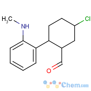 CAS No:122908-18-3 5-chloro-2-[2-(methylamino)phenyl]cyclohexane-1-carbaldehyde