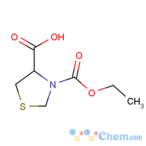 CAS No:122946-43-4 (4R)-3-ethoxycarbonyl-1,3-thiazolidine-4-carboxylic acid