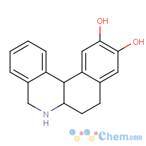 CAS No:123039-93-0 5,6,6a,7,8,12b-hexahydrobenzo[a]phenanthridine-10,11-diol
