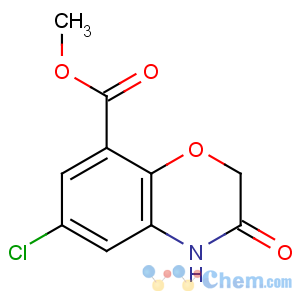 CAS No:123040-75-5 methyl 6-chloro-3-oxo-4H-1,4-benzoxazine-8-carboxylate