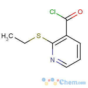 CAS No:123116-01-8 2-ethylsulfanylpyridine-3-carbonyl chloride