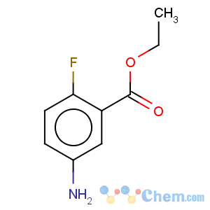 CAS No:123207-39-6 Benzoic acid,5-amino-2-fluoro-, ethyl ester