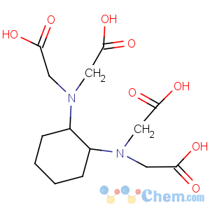 CAS No:123333-90-4 Glycine,N,N'-trans-1,2-cyclohexanediylbis[N-(carboxymethyl)-, hydrate (9CI)