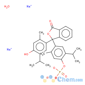 CAS No:123359-43-3 Thymolphthalein monophosphoric acid disodium salt trihydrate
