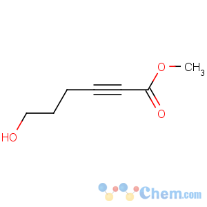 CAS No:123368-72-9 2-Hexynoic acid,6-hydroxy-, methyl ester