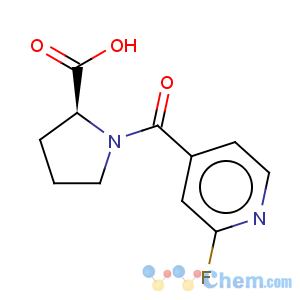 CAS No:123412-43-1 L-Proline,1-[(2-fluoro-4-pyridinyl)carbonyl]-