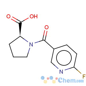 CAS No:123412-44-2 L-Proline,1-[(6-fluoro-3-pyridinyl)carbonyl]-