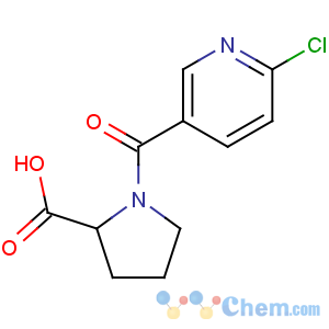 CAS No:123412-46-4 (2S)-1-(6-chloropyridine-3-carbonyl)pyrrolidine-2-carboxylic acid