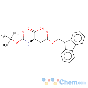 CAS No:123417-19-6 D-Aspartic acid,N-[(1,1-dimethylethoxy)carbonyl]-, 4-(9H-fluoren-9-ylmethyl) ester