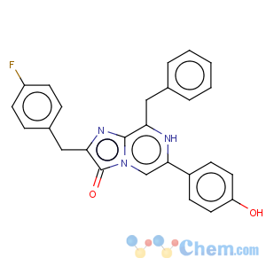 CAS No:123437-16-1 Imidazo[1,2-a]pyrazin-3(7H)-one,2-[(4-fluorophenyl)methyl]-6-(4-hydroxyphenyl)-8-(phenylmethyl)-