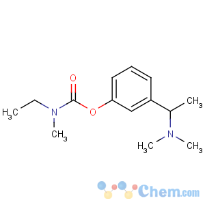 CAS No:123441-03-2 [3-[(1S)-1-(dimethylamino)ethyl]phenyl] N-ethyl-N-methylcarbamate