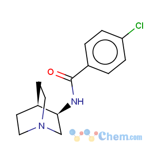 CAS No:123464-89-1 Benzamide,N-(3R)-1-azabicyclo[2.2.2]oct-3-yl-4-chloro-, hydrochloride (1:1)