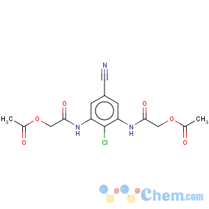CAS No:123548-56-1 Acetamide,N,N'-(2-chloro-5-cyano-1,3-phenylene)bis[2-(acetyloxy)-