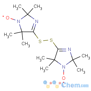 CAS No:123557-49-3 1H-Imidazol-1-yloxy,4,4'-dithiobis[2,5-dihydro-2,2,5,5-tetramethyl- (9CI)