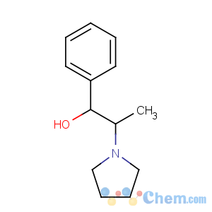 CAS No:123620-80-4 (1S,2R)-1-phenyl-2-pyrrolidin-1-ylpropan-1-ol