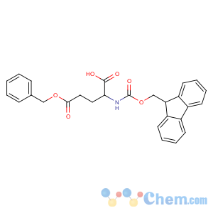 CAS No:123639-61-2 (2S)-2-(9H-fluoren-9-ylmethoxycarbonylamino)-5-oxo-5-<br />phenylmethoxypentanoic acid