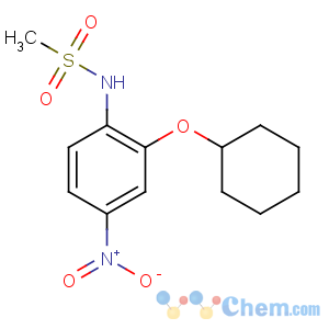 CAS No:123653-11-2 N-(2-cyclohexyloxy-4-nitrophenyl)methanesulfonamide