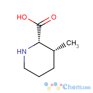 CAS No:123719-65-3 2-Piperidinecarboxylicacid, 3-methyl-, (2R,3S)-rel-