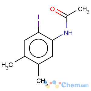 CAS No:123765-70-8 Acetamide,N-(2-iodo-4,5-dimethylphenyl)-