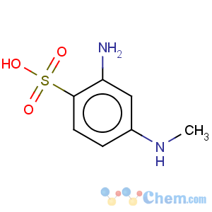 CAS No:123848-64-6 Benzenesulfonic acid,4-amino-2-(methylamino)-