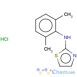 CAS No:123941-49-1 2-Thiazolamine,N-(2,6-dimethylphenyl)-, hydrochloride (1:1)