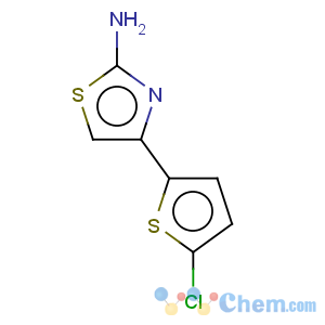 CAS No:123971-45-9 4-(5-chloro-2-thienyl)-1,3-thiazol-2-amine