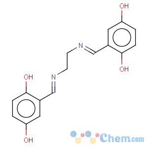 CAS No:124061-43-4 1,4-Benzenediol,2,2'-[1,2-ethanediylbis(nitrilomethylidyne)]bis-