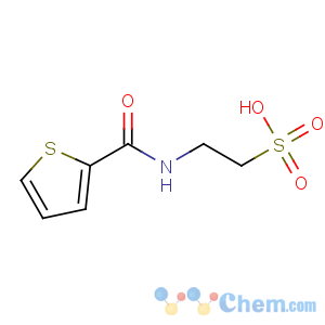 CAS No:124066-33-7 2-(thiophene-2-carbonylamino)ethanesulfonic acid