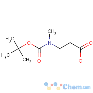 CAS No:124072-61-3 3-[methyl-[(2-methylpropan-2-yl)oxycarbonyl]amino]propanoic acid