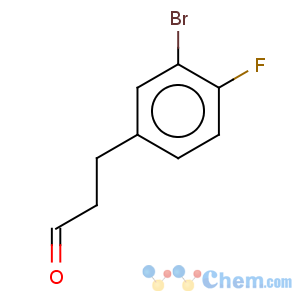 CAS No:124170-34-9 Benzenepropanal,3-bromo-4-fluoro-