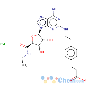 CAS No:124182-57-6 CGS-21680 HYDROCHLORIDE