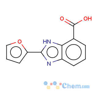 CAS No:124340-76-7 1H-Benzimidazole-7-carboxylicacid, 2-(2-furanyl)-