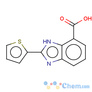 CAS No:124340-77-8 1H-Benzimidazole-7-carboxylicacid, 2-(2-thienyl)-