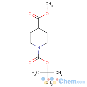 CAS No:124443-68-1 1-O-tert-butyl 4-O-methyl piperidine-1,4-dicarboxylate