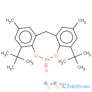 CAS No:124456-30-0 4,8-Di-tert-butyl-2,10-dimethyl-12H-5,7-dioxa-6-phospha-dibenzo[a,d]cyclooctene 6-oxide