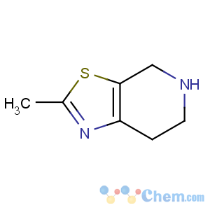 CAS No:124458-27-1 2-methyl-4,5,6,7-tetrahydro-[1,3]thiazolo[5,4-c]pyridine