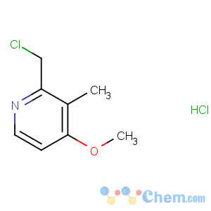 CAS No:124473-12-7 2-(chloromethyl)-4-methoxy-3-methylpyridine