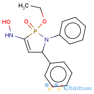 CAS No:124480-52-0 N-(2-Ethoxy-2-oxo-1,5-diphenyl-2,5-dihydro-1H-2lambda*5*-[1,2]azaphosphol-3-yl)-hydroxylamine