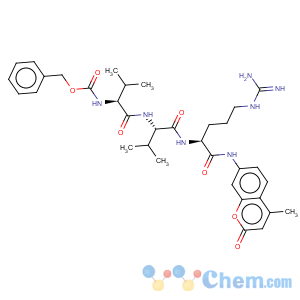 CAS No:124485-41-2 L-Argininamide,N-[(phenylmethoxy)carbonyl]-L-valyl-L-valyl-N-(4-methyl-2-oxo-2H-1-benzopyran-7-yl)-