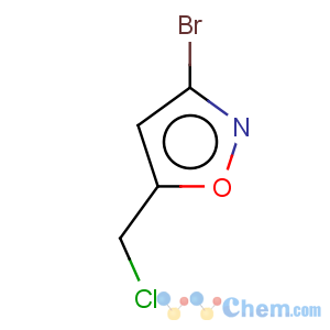 CAS No:124498-15-3 Isoxazole,3-bromo-5-(chloromethyl)-