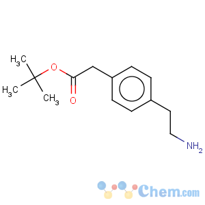 CAS No:124499-20-3 Benzeneacetic acid,4-(2-aminoethyl)-, 1,1-dimethylethyl ester