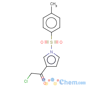 CAS No:124511-96-2 Ethanone,2-chloro-1-[1-[(4-methylphenyl)sulfonyl]-1H-pyrrol-3-yl]-