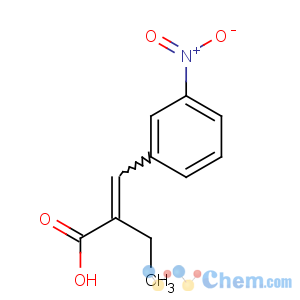 CAS No:124525-55-9 2-[(3-nitrophenyl)methylidene]butanoic acid