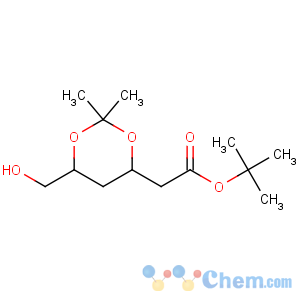 CAS No:124655-09-0 tert-butyl<br />2-[(4R,6S)-6-(hydroxymethyl)-2,2-dimethyl-1,3-dioxan-4-yl]acetate