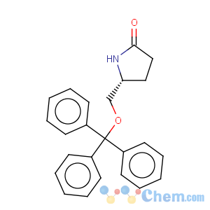 CAS No:124665-91-4 2-Pyrrolidinone,5-[(triphenylmethoxy)methyl]-, (5R)-