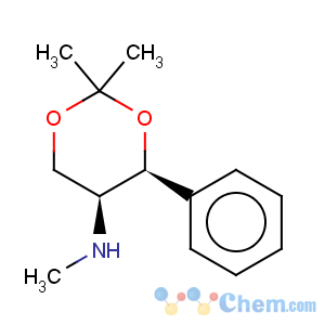 CAS No:124686-47-1 1,3-Dioxan-5-amine,N,2,2-trimethyl-4-phenyl-, (4S,5S)-